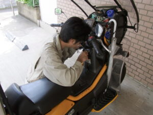 バイクの鍵紛失